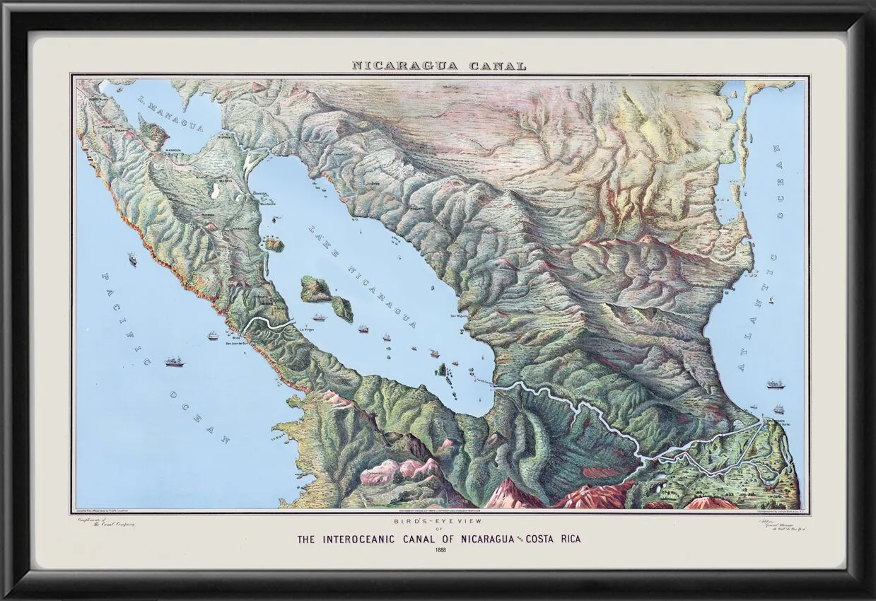 Nicaragua Canal 1888