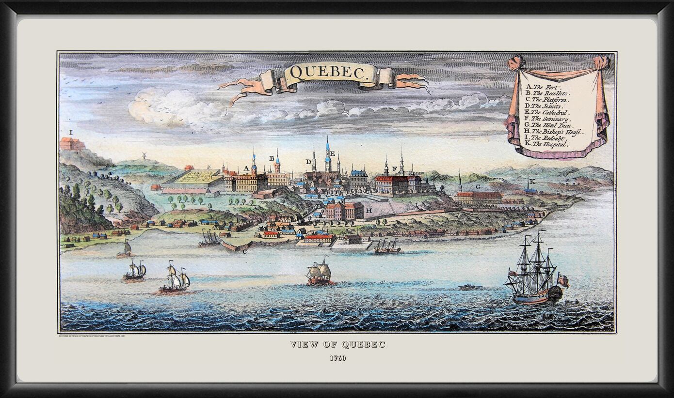 Quebec City Canada 1760