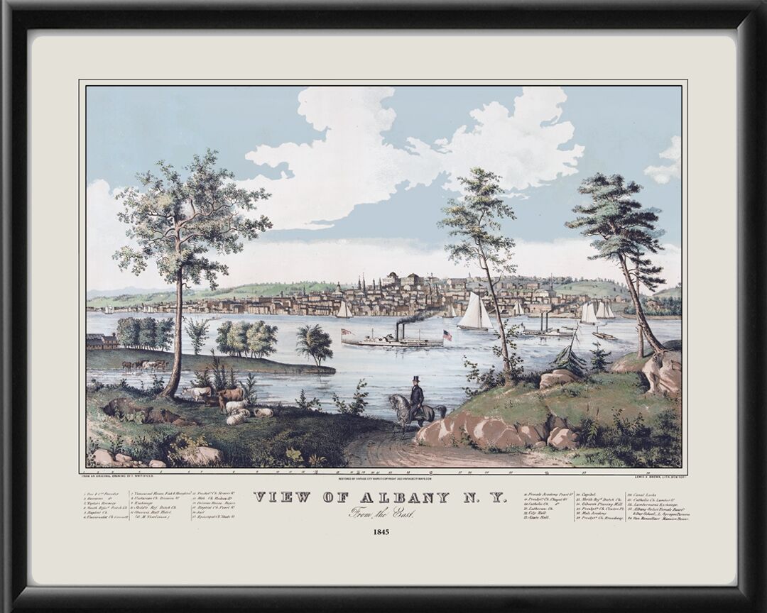 Albany NY 1845