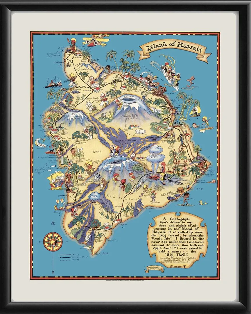 Island of Hawaii 1931