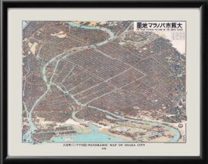 Tokyo Japan 1920 - Restored Map | Vintage City Maps