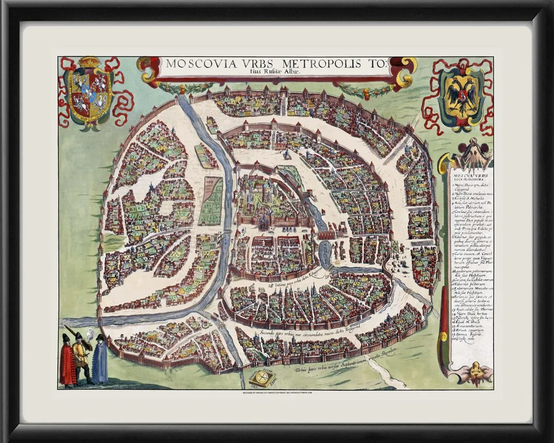 Moscow Russia 1617