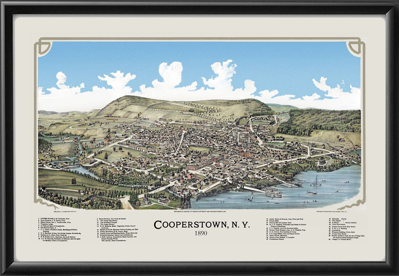 Cooperstown NY 1890