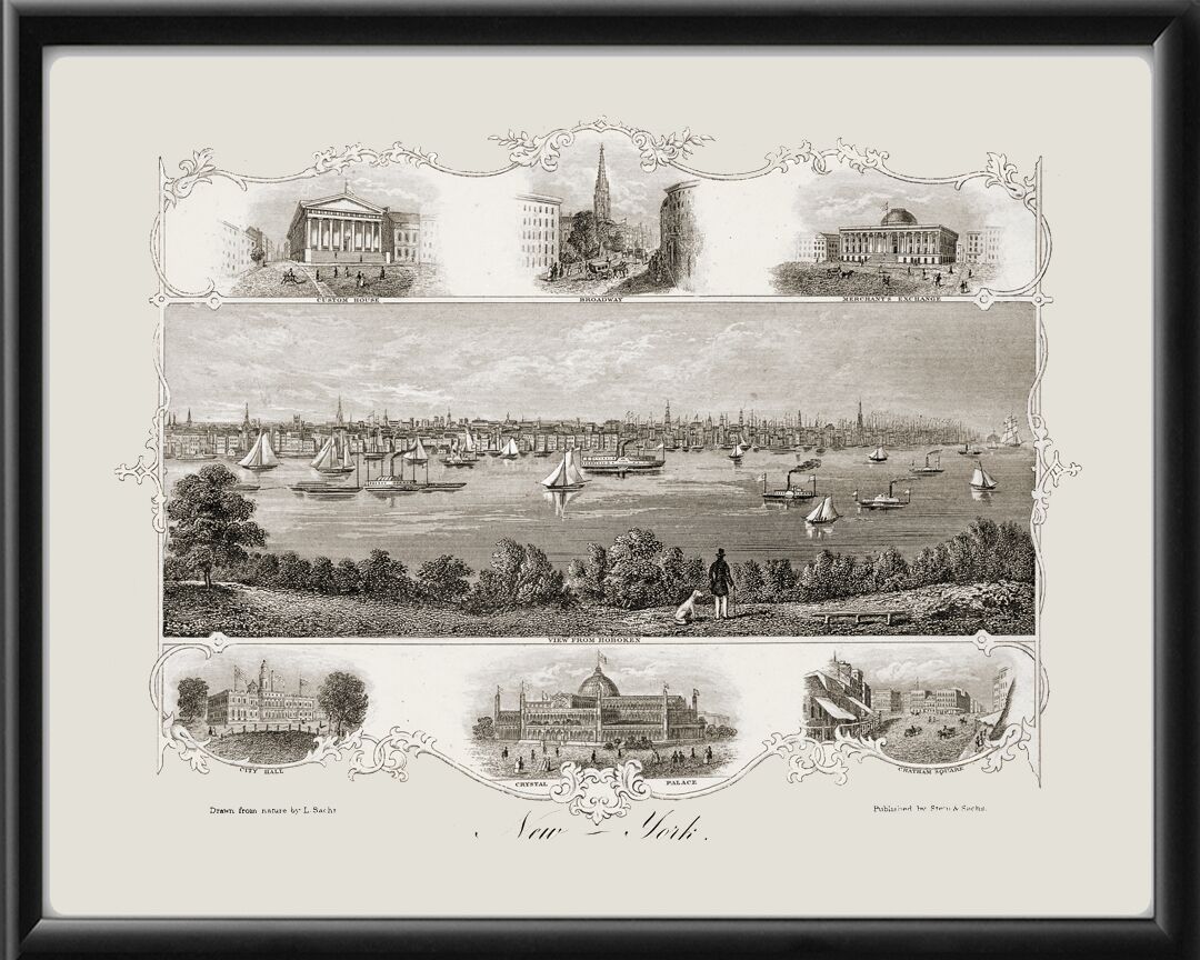New York City NY 1854