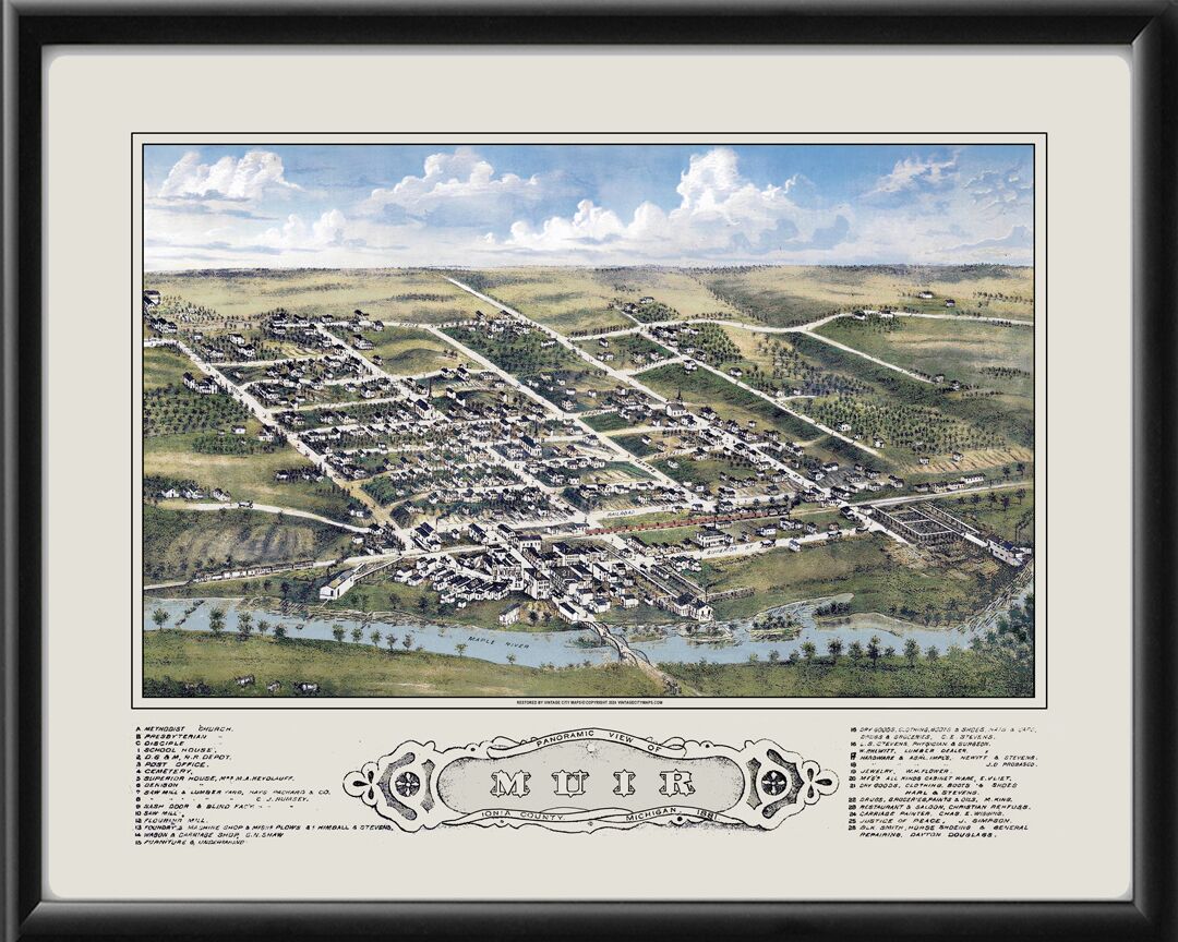 Muir, Michigan 1881