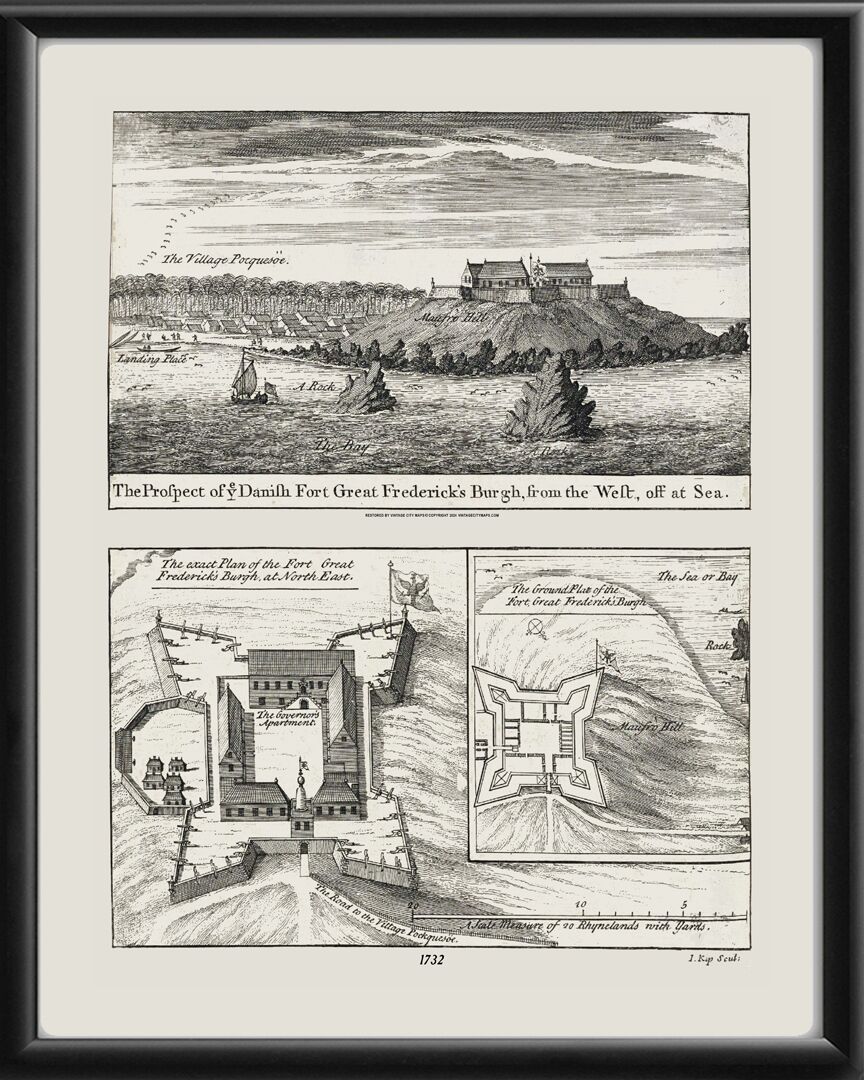 Frederick's Burgh Ghana 1732
