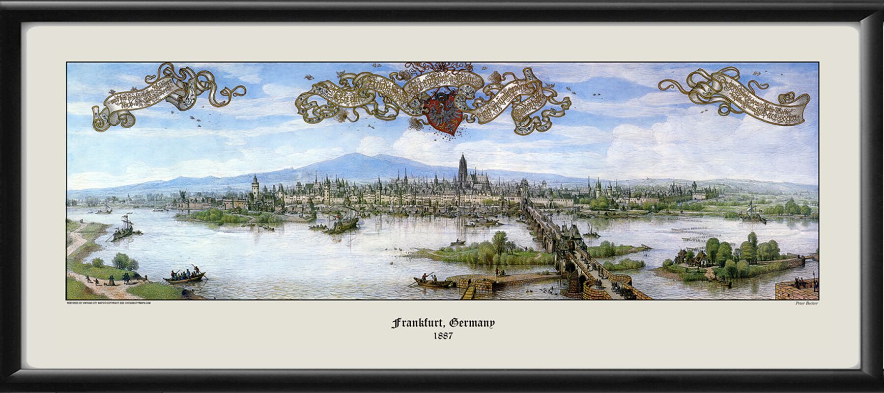 Frankfurt Germany Peter Becker 1887