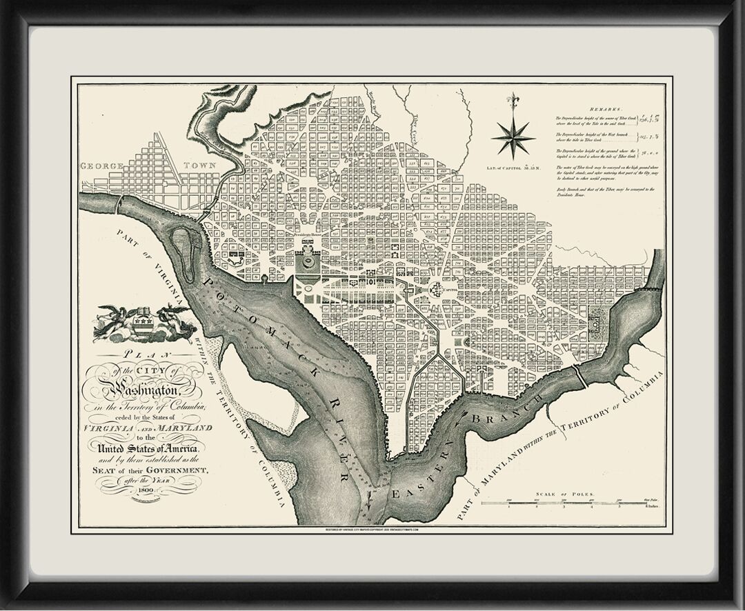 Washington DC 1795 John Russell