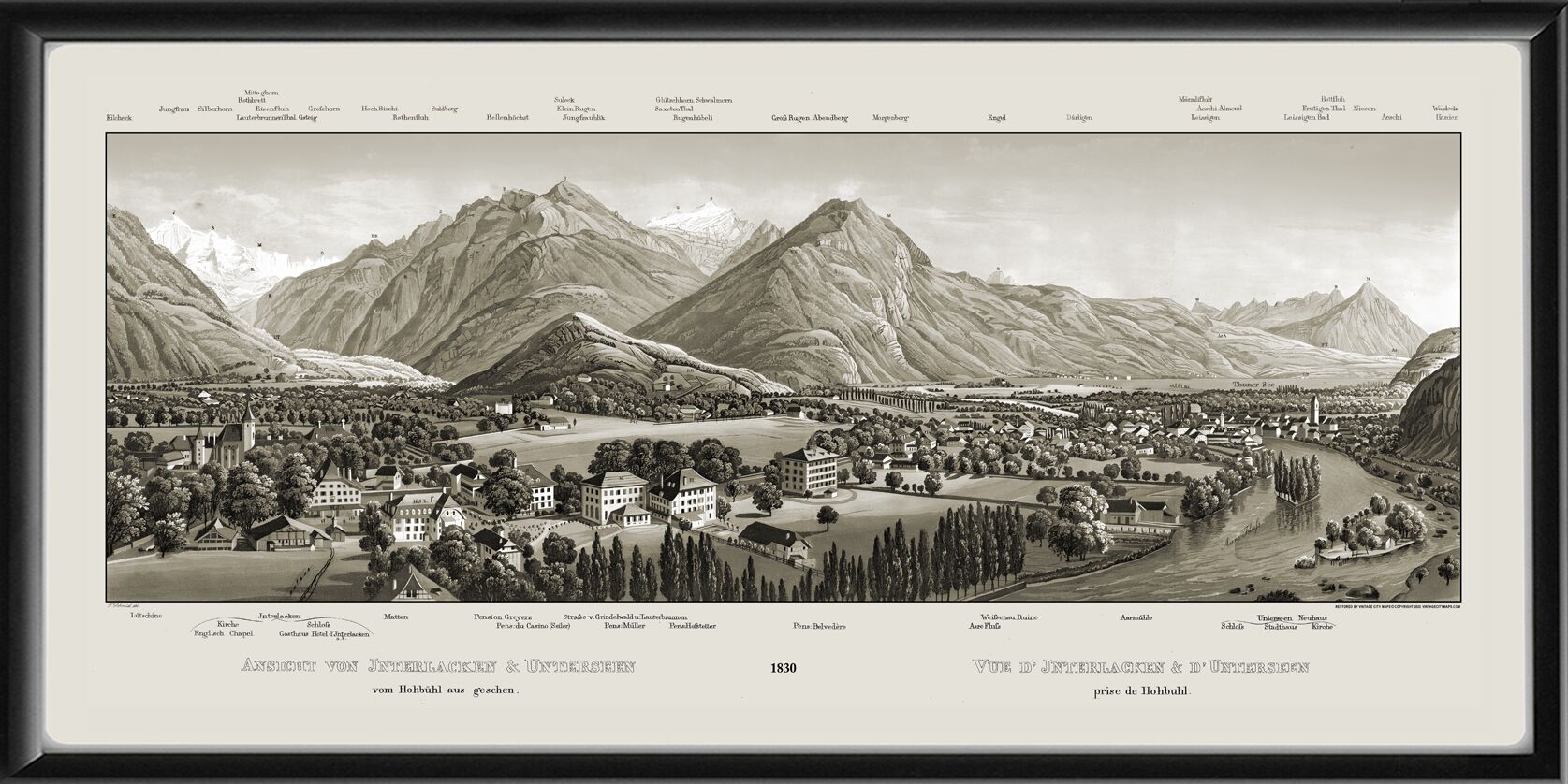 Interlaken Switzerland 1830