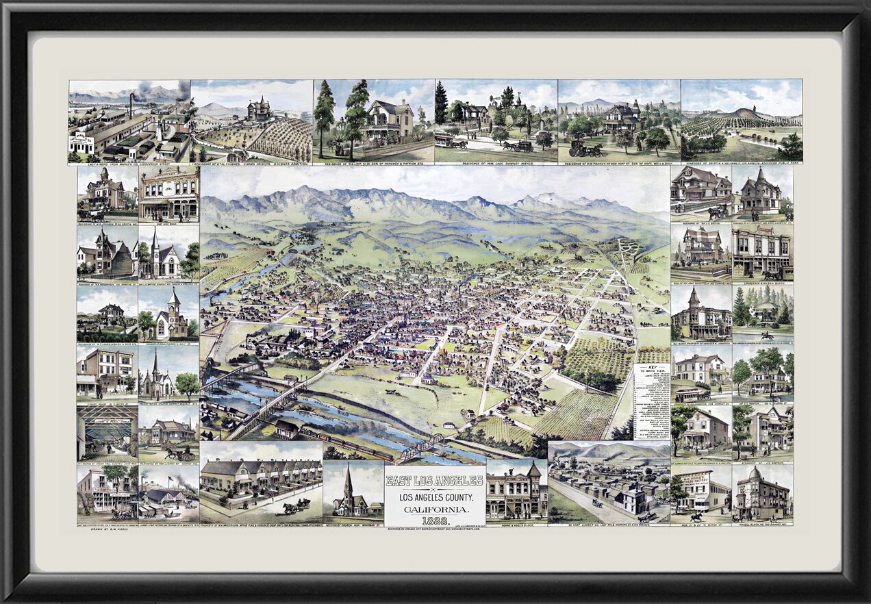 East Los Angeles 1888 Color