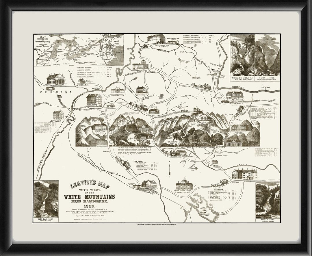 White Mountains1859 Franklin Leavitt