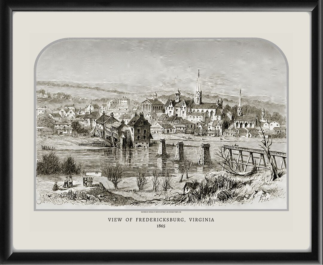 Fredericksburg VA 1865