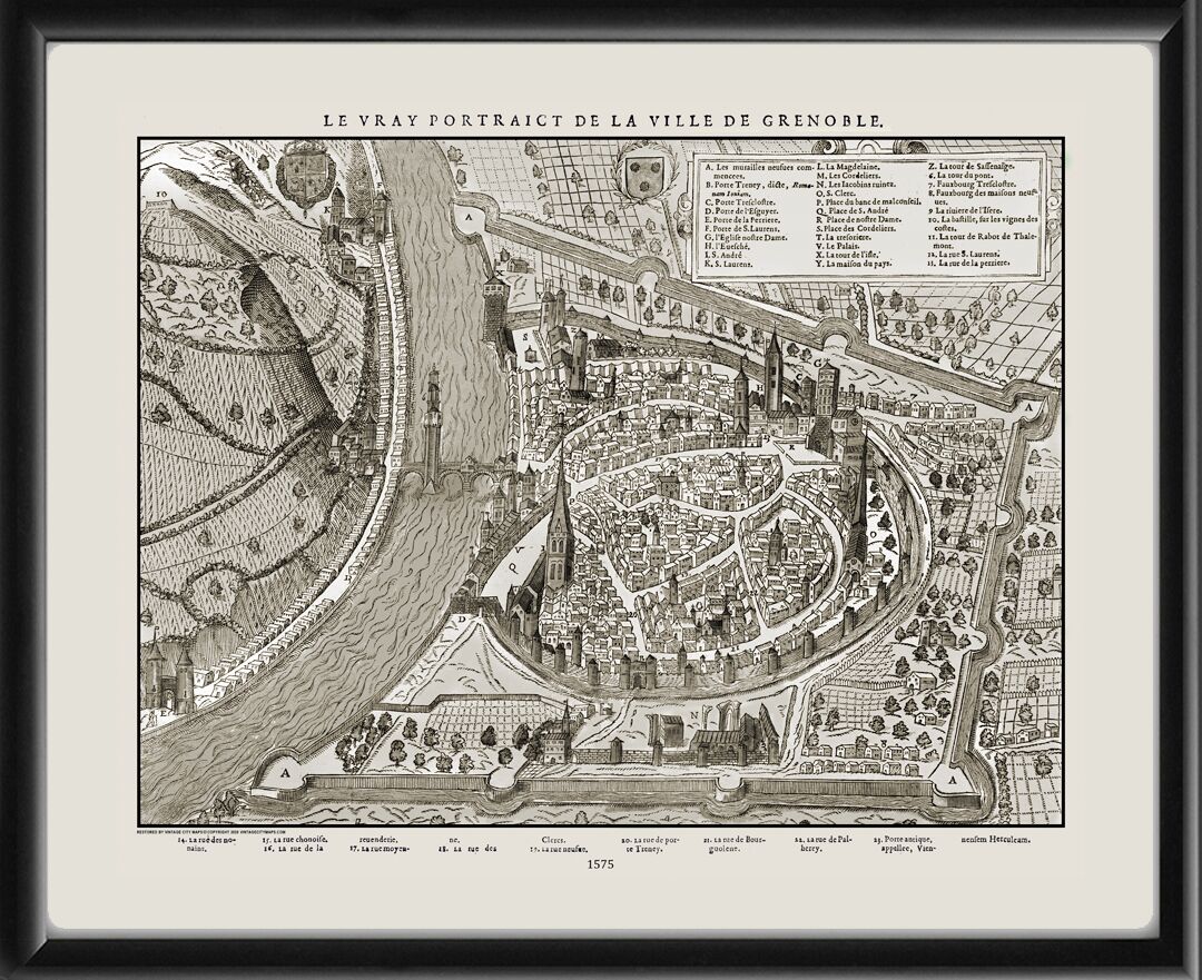 Grenoble France 1575 Francois de Belleforest