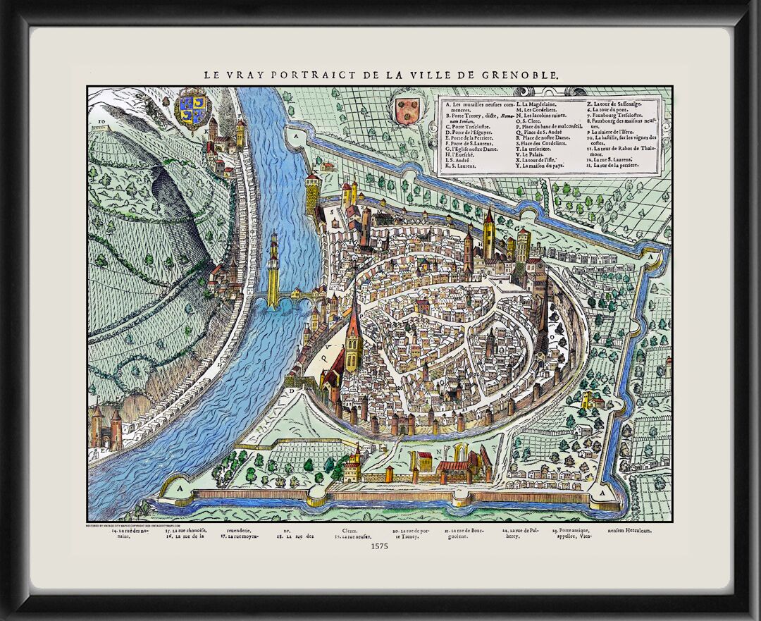 Grenoble France 1575 Francois de Belleforest
