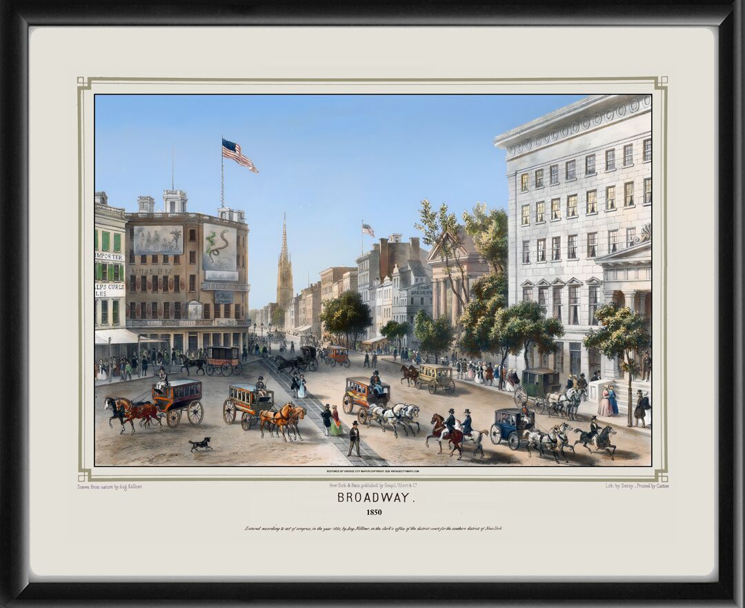 New York City NY 1850