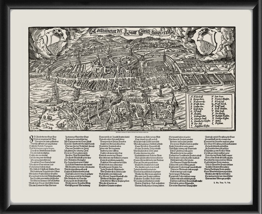 Zurich Switzerland 1588 Ludwig Fryg