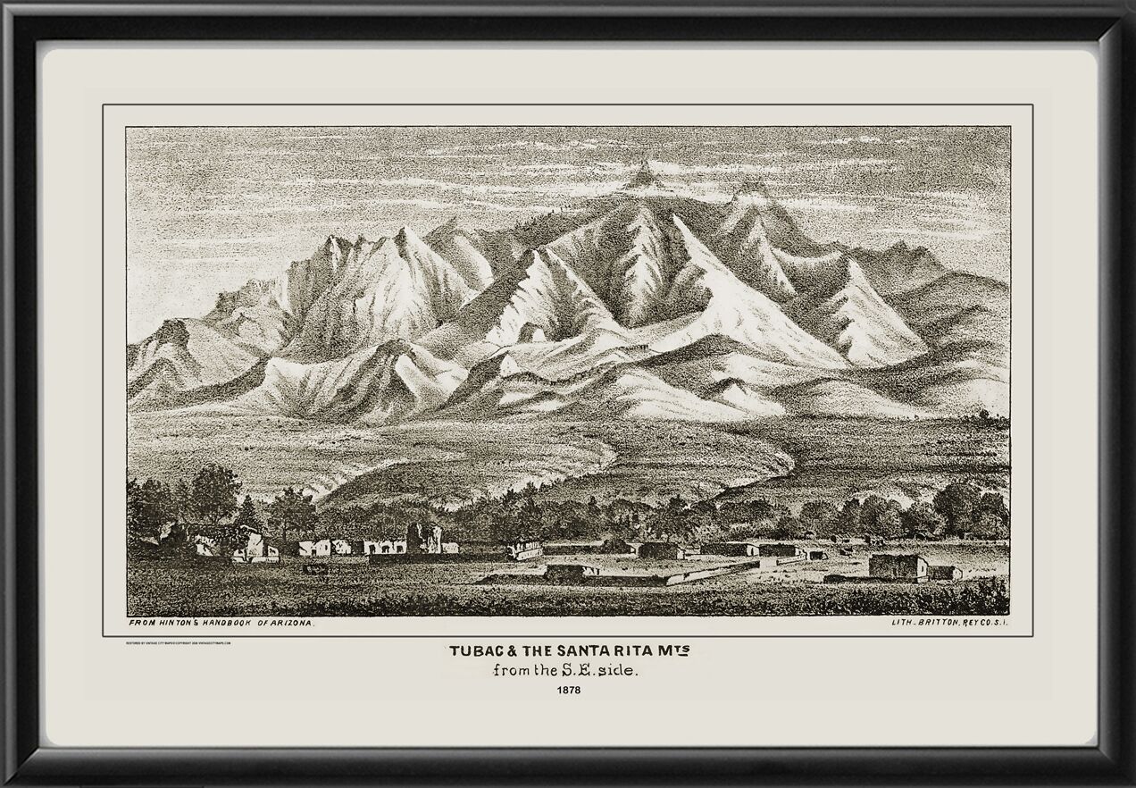 Tubac AZ 1878 Apache Land