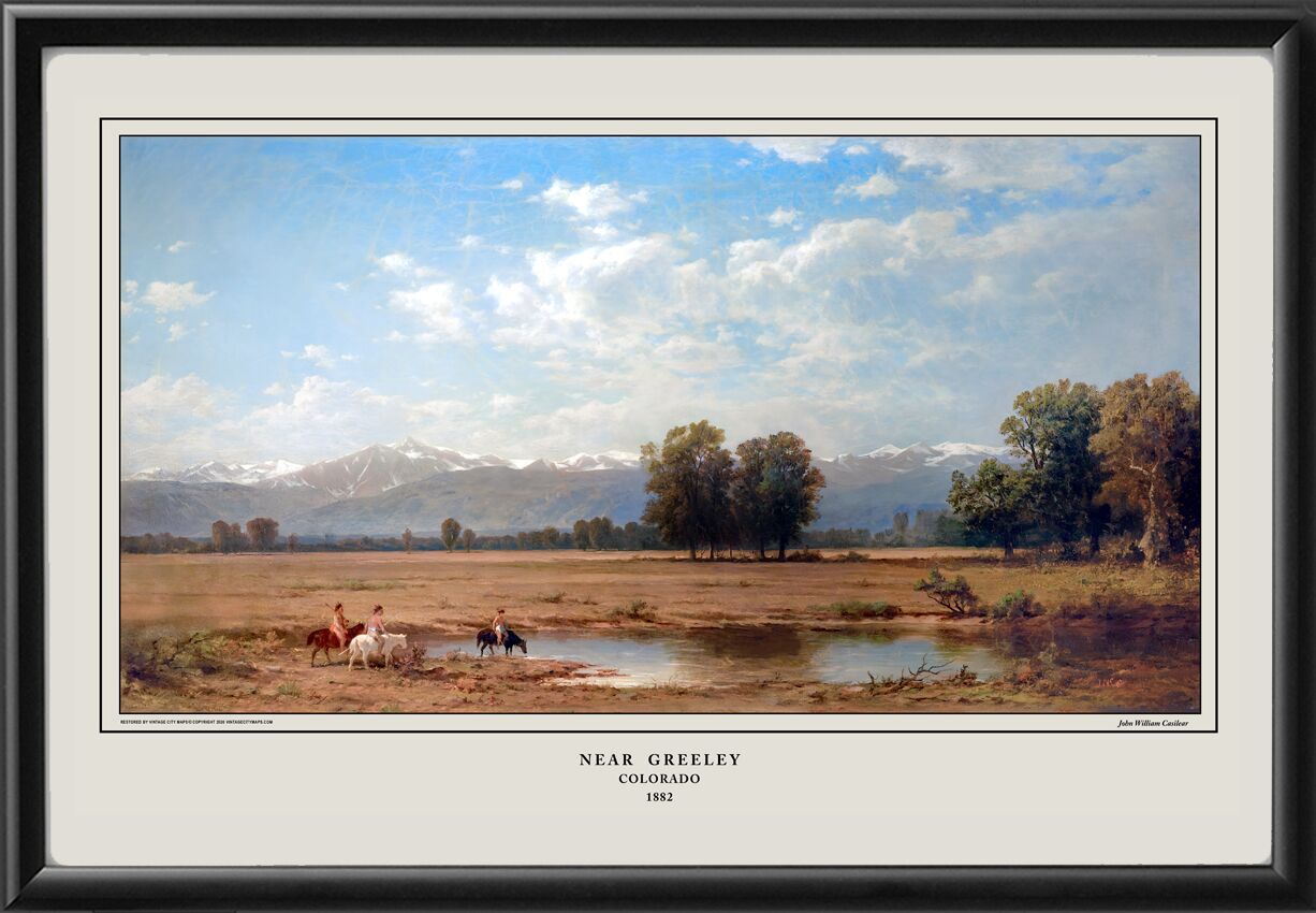 Greeley CO 1882 John William Casilear