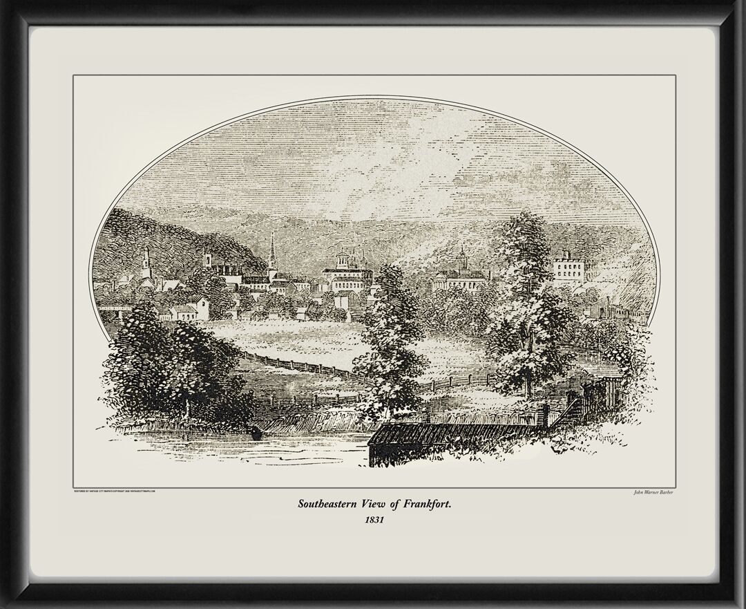 Frankfort KY 1831 John Warner Barber