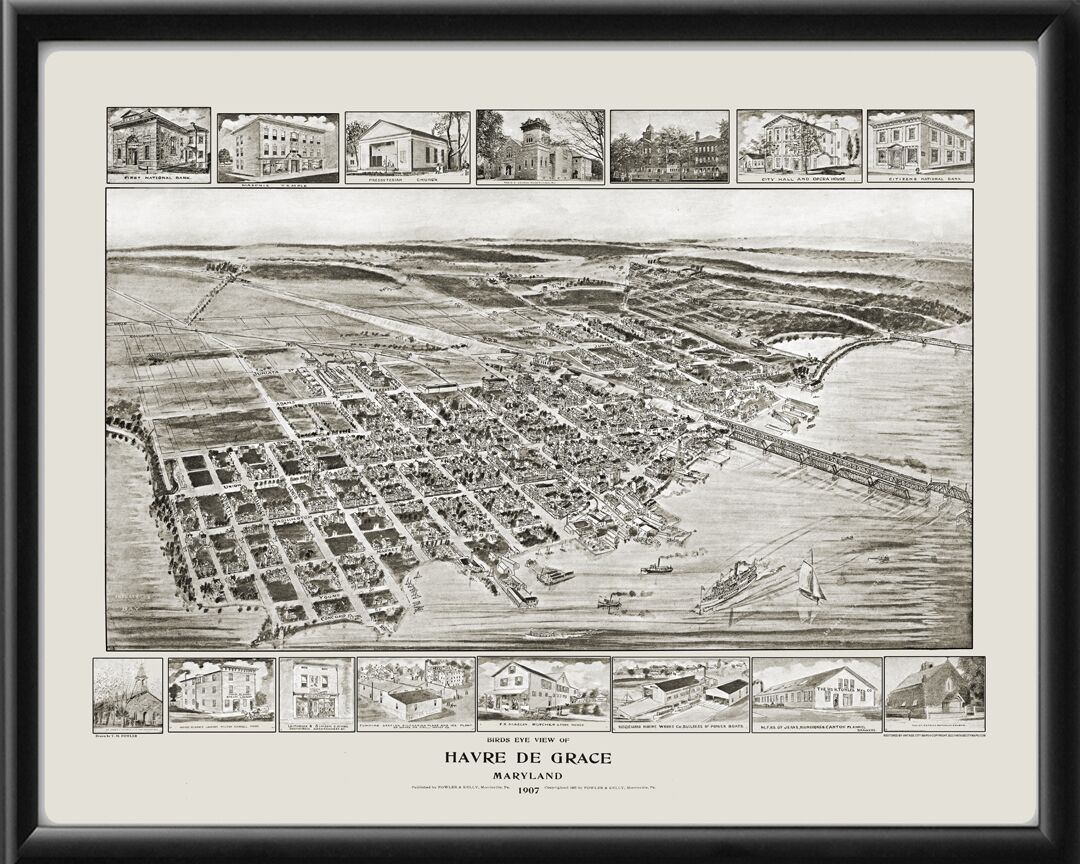 Havre de Grace MD 1907 TM