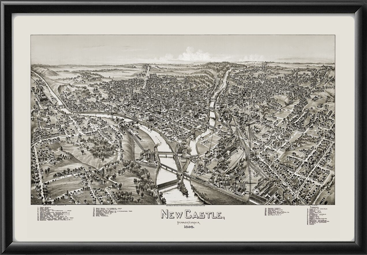 New Castle PA 1896