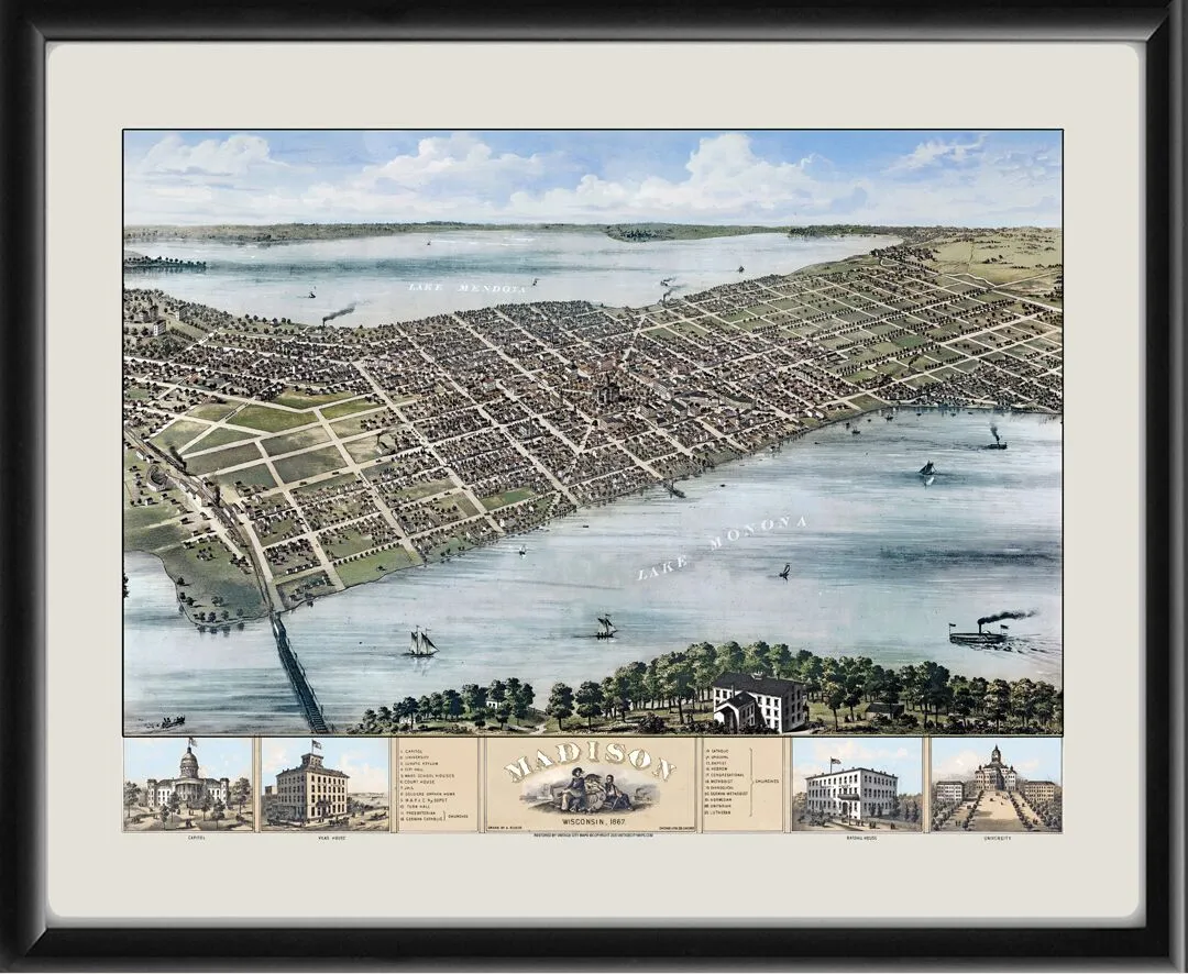 Madison WI 1867