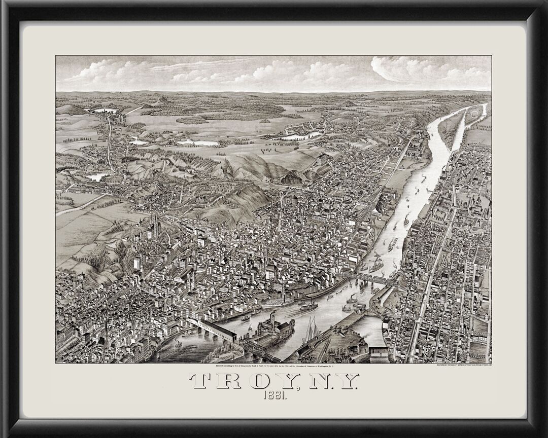 Troy NY 1881 Beck & Pauli TM