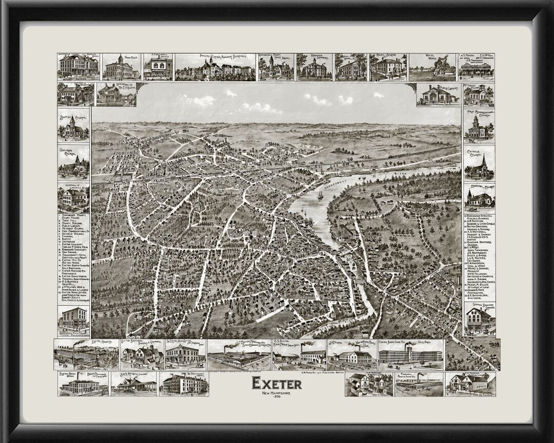 Exeter NH 1896 A.W. Moore TM