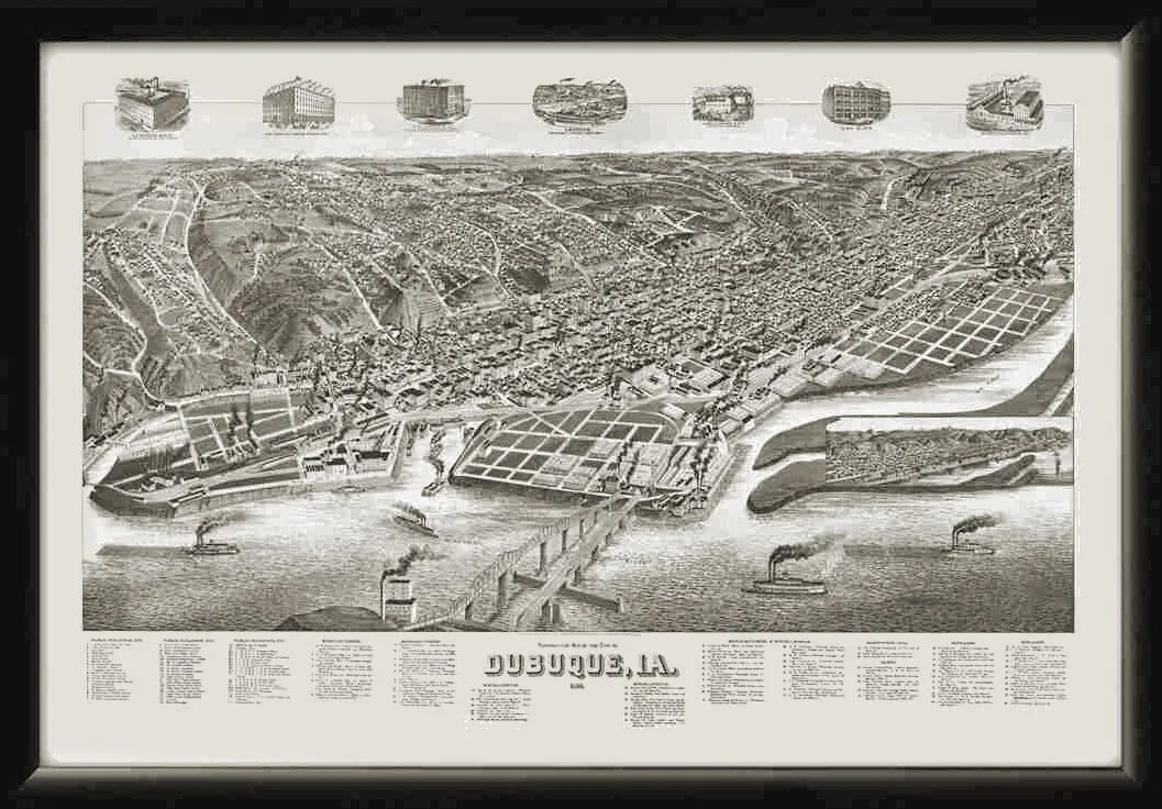 Dubuque IA 1889 TM