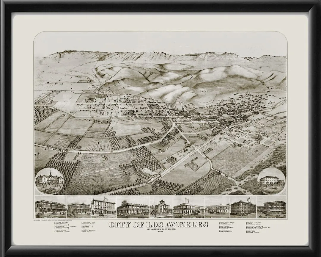 Los Angeles CA 1871