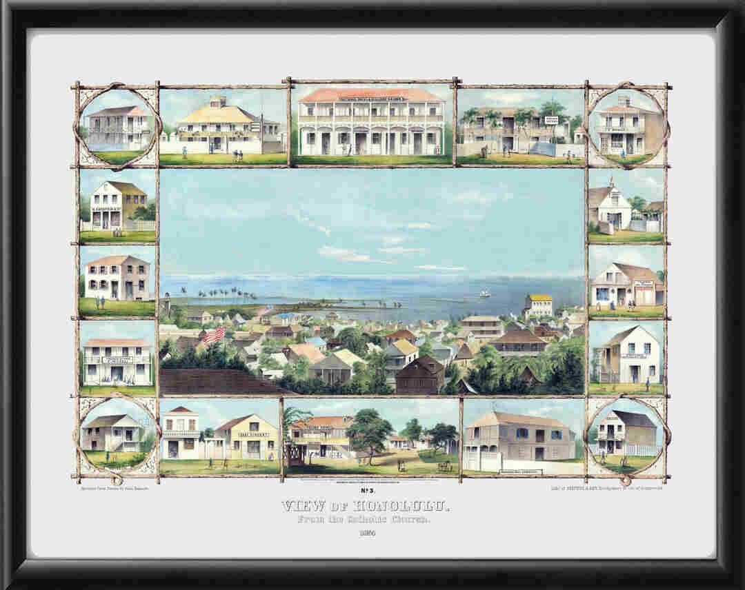 Honolulu HI 1854 #3