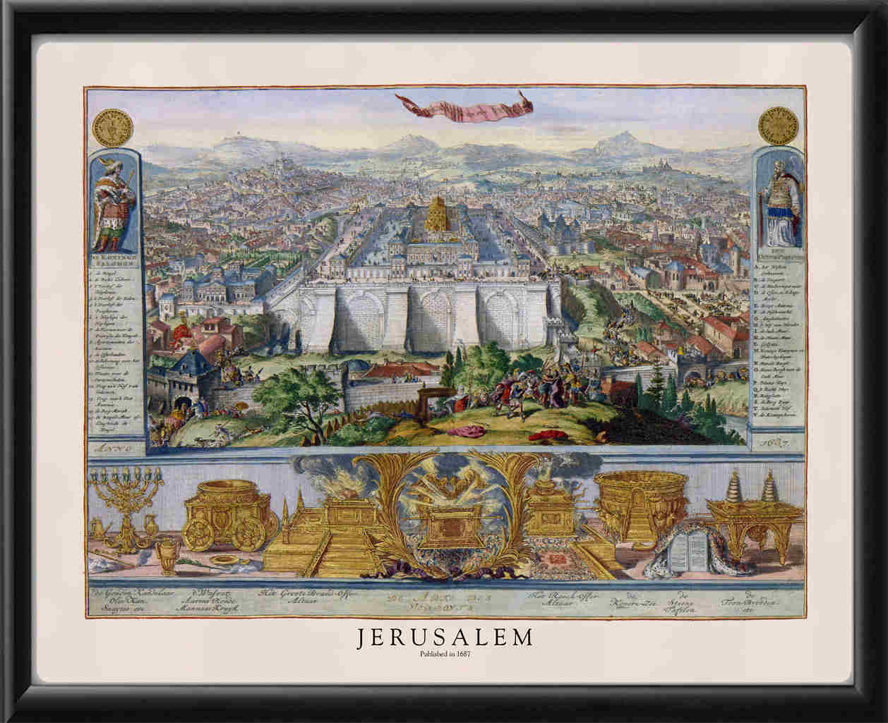 Jerusalem Israel 1687