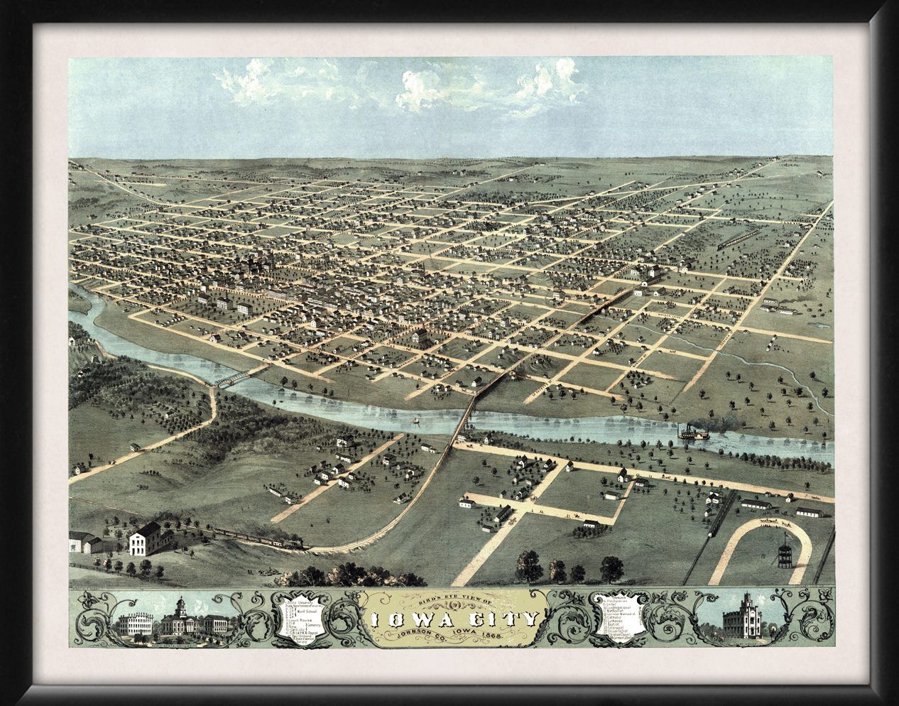 Iowa City IA 1868