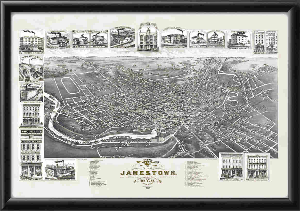 Jamestown NY 1882
