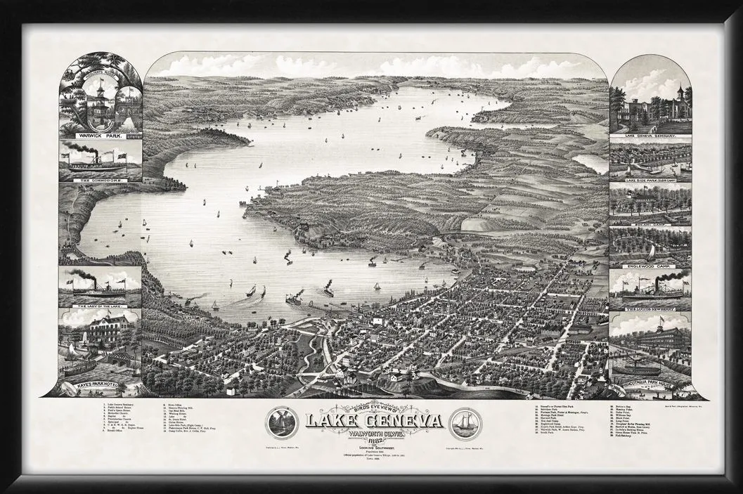 Lake Geneva WI 1882