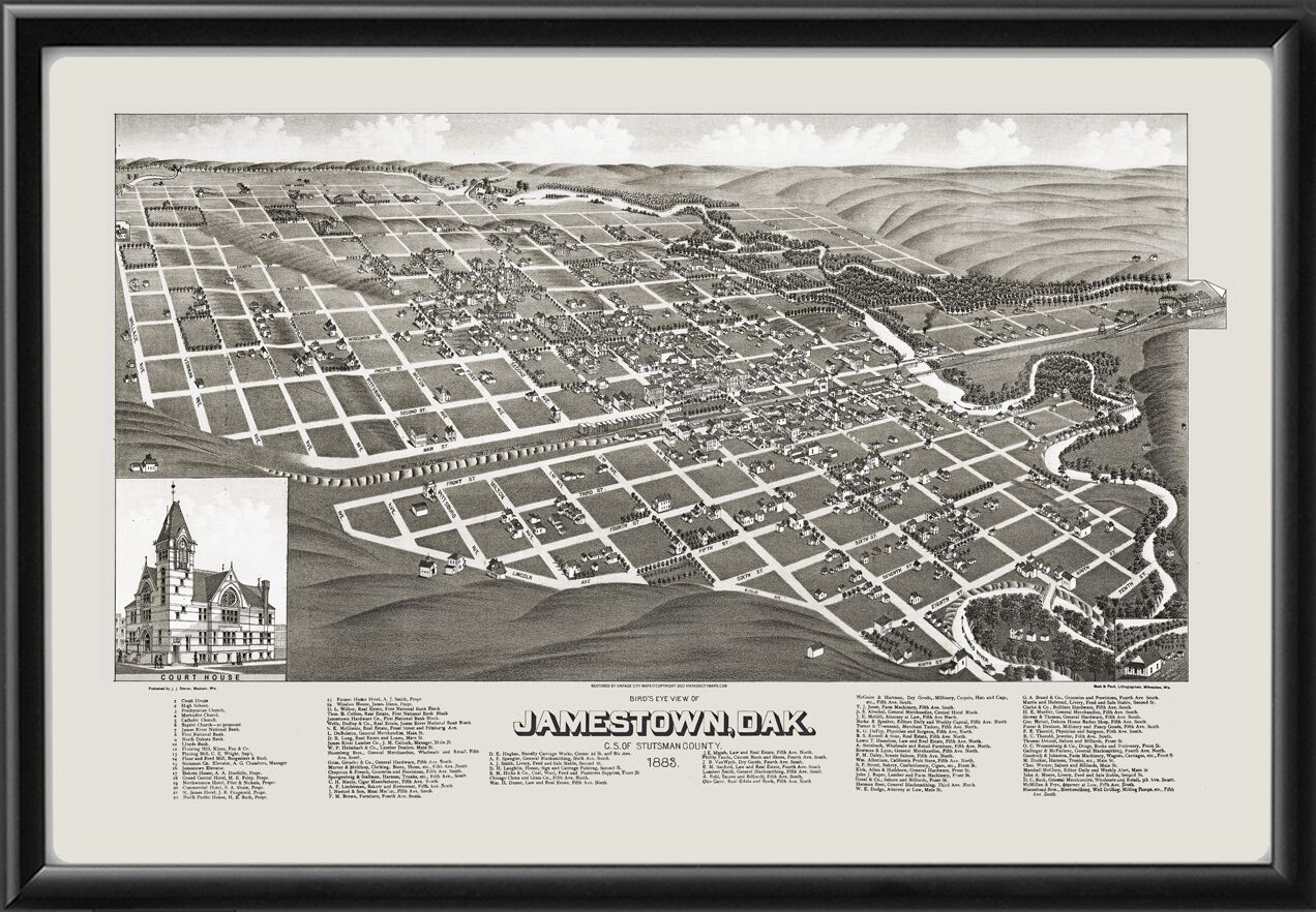 Jamestown ND 1883