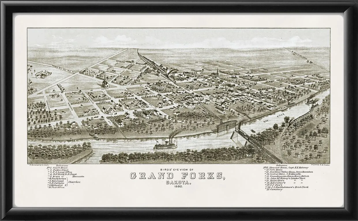 Grand Forks ND 1880