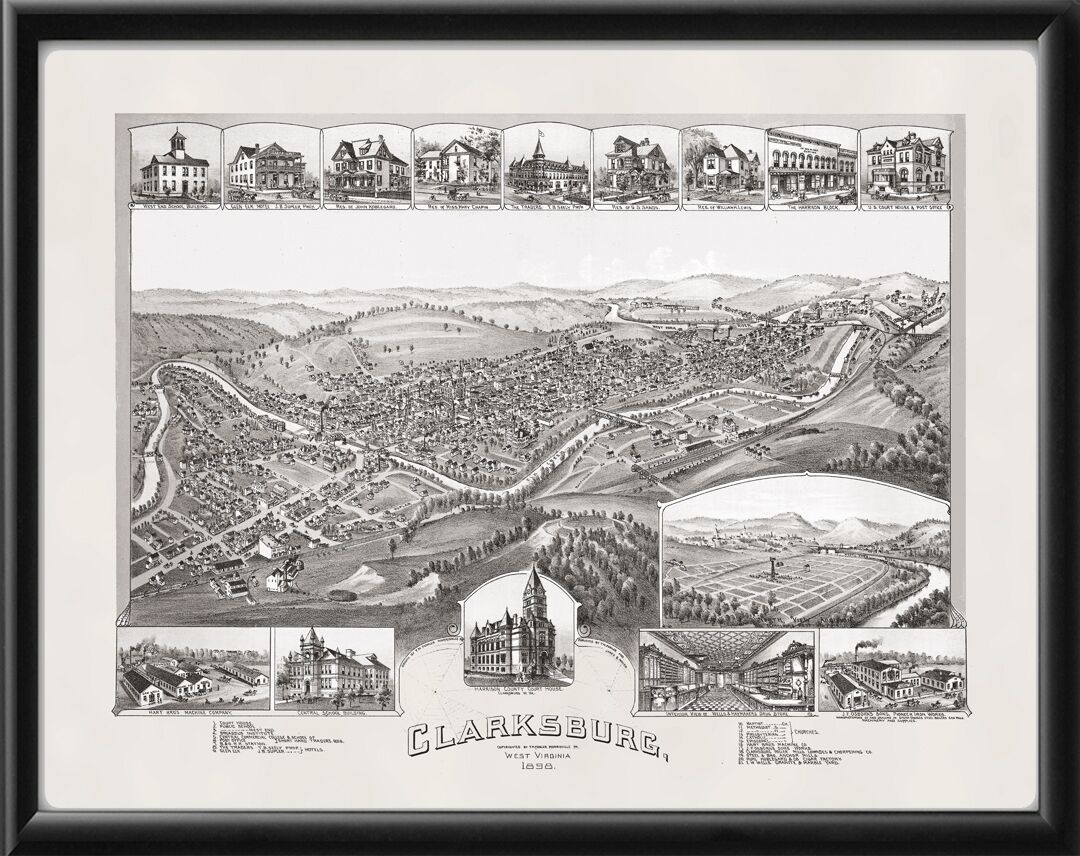 Clarksburg WV 1898
