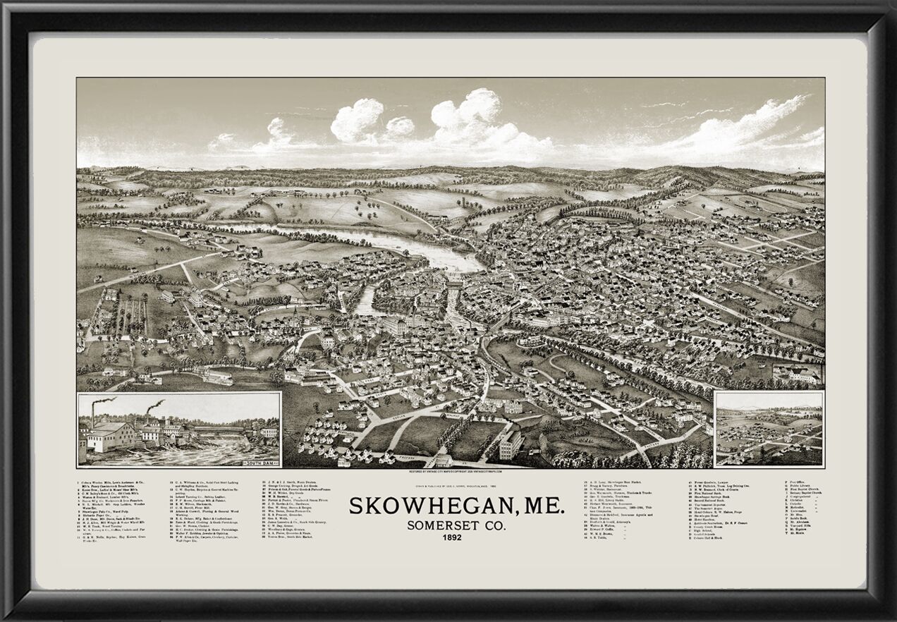 Skowhegan ME 1892 George Norris