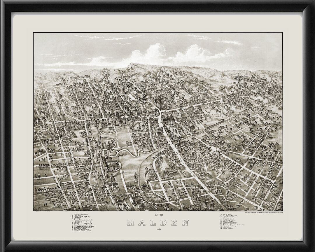 Malden MA 1881 Albert E Downs TM
