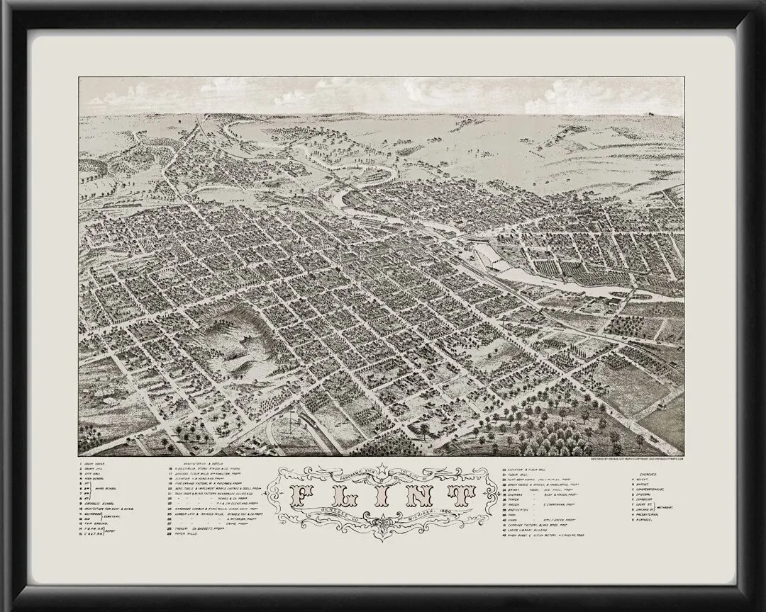 Flint MI 1880 ARuger Tm