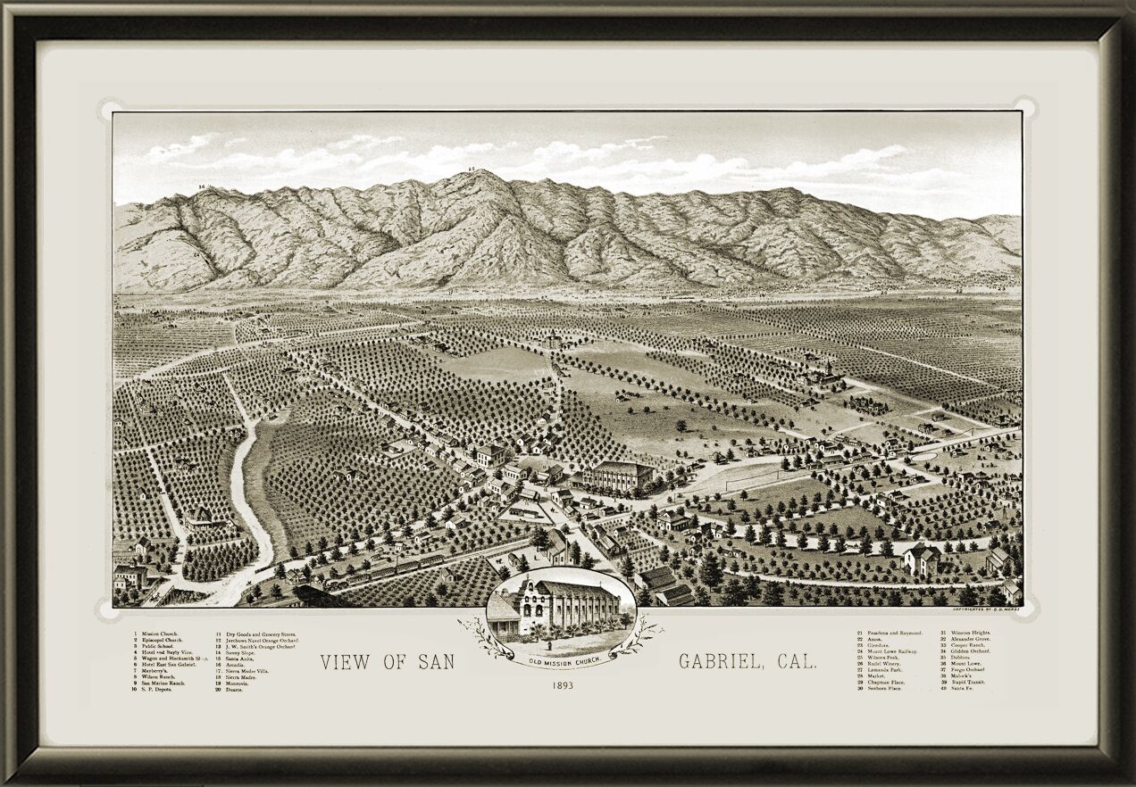 San Gabriel CA 1893
