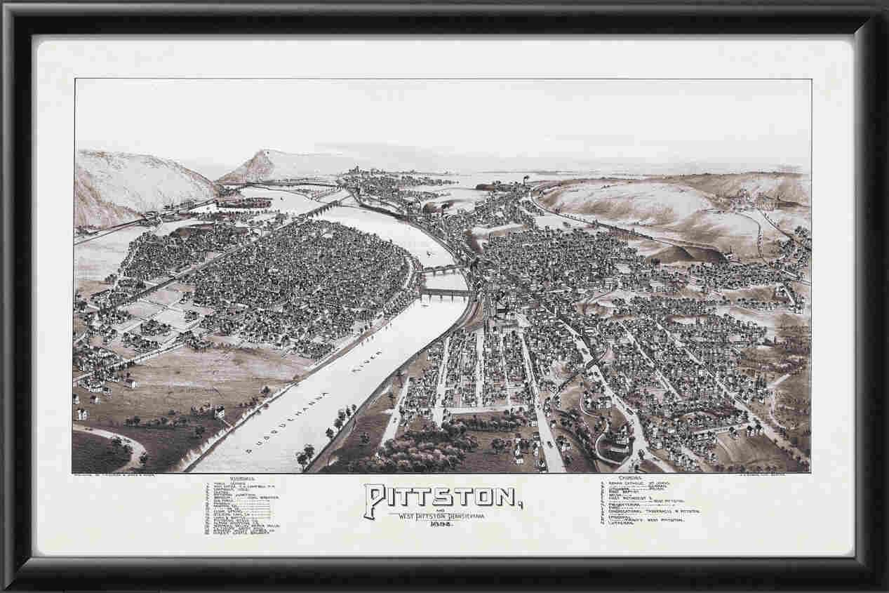 Pittston PA 1892