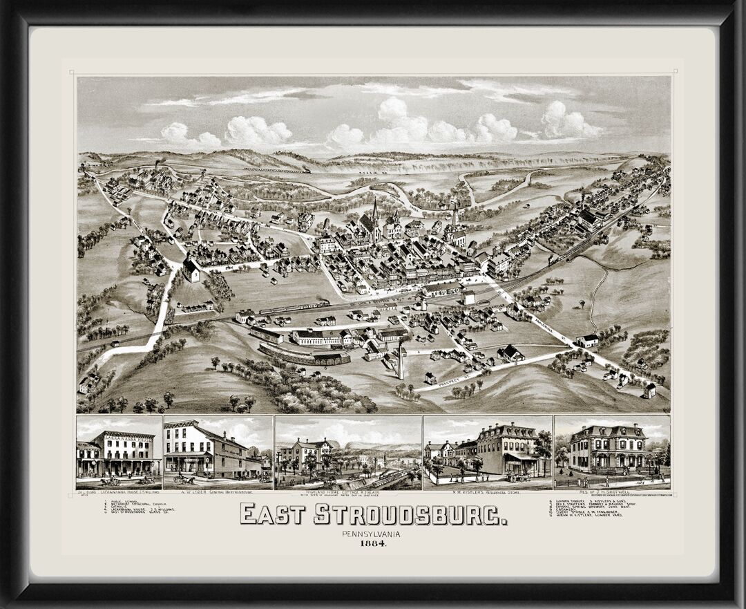 East Stroudsburg 1884