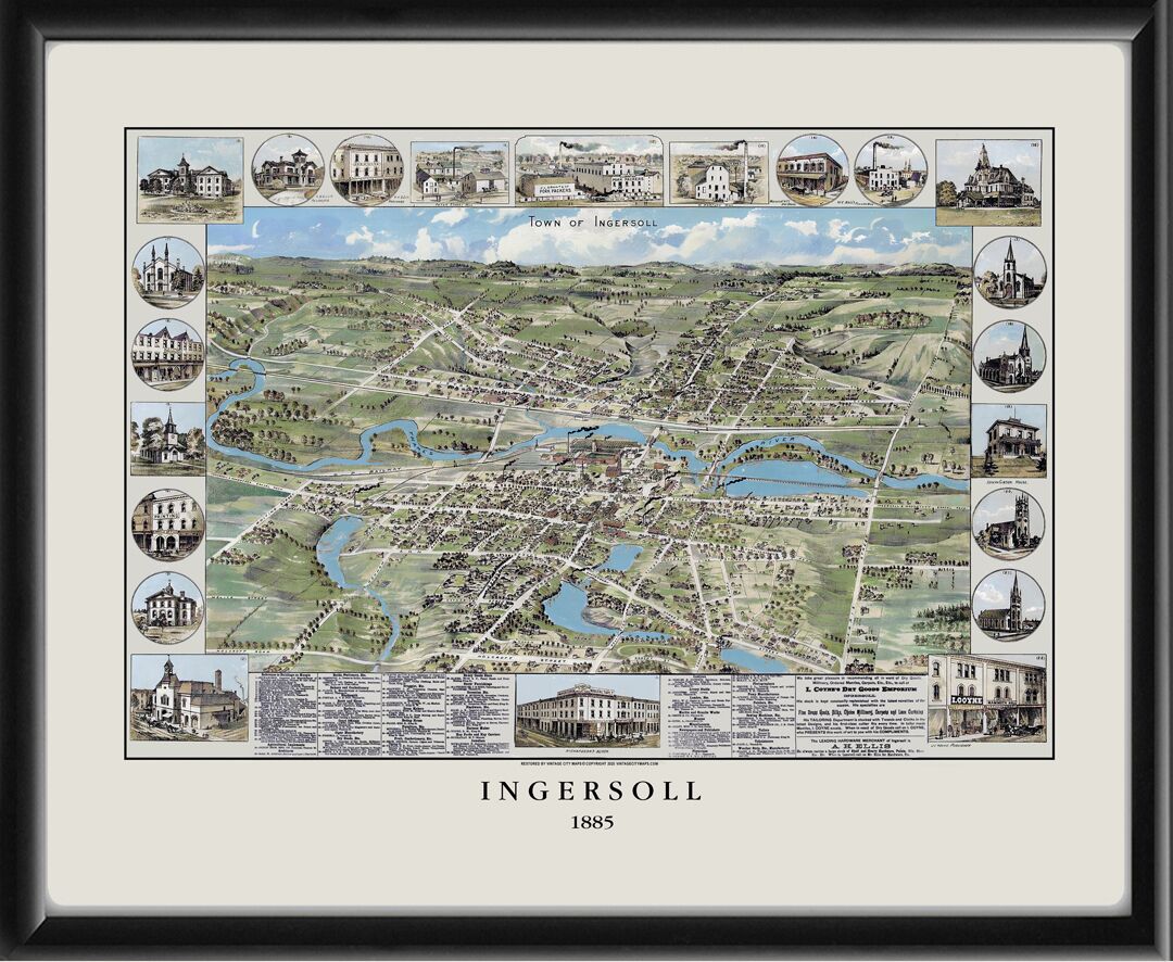 Ingersoll, Ontario Canada 1885