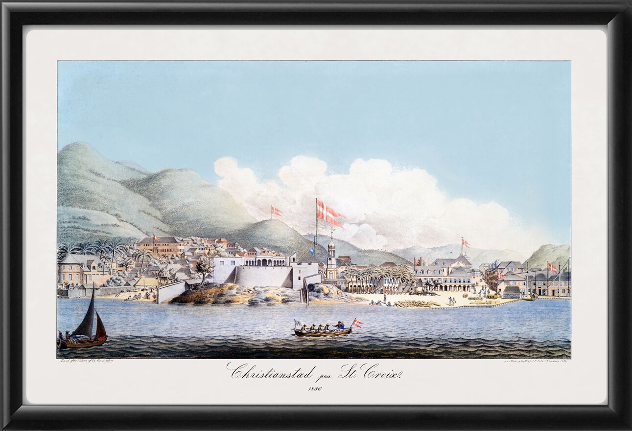 Christiansted, St. Croix US Virgin Islands 1836
