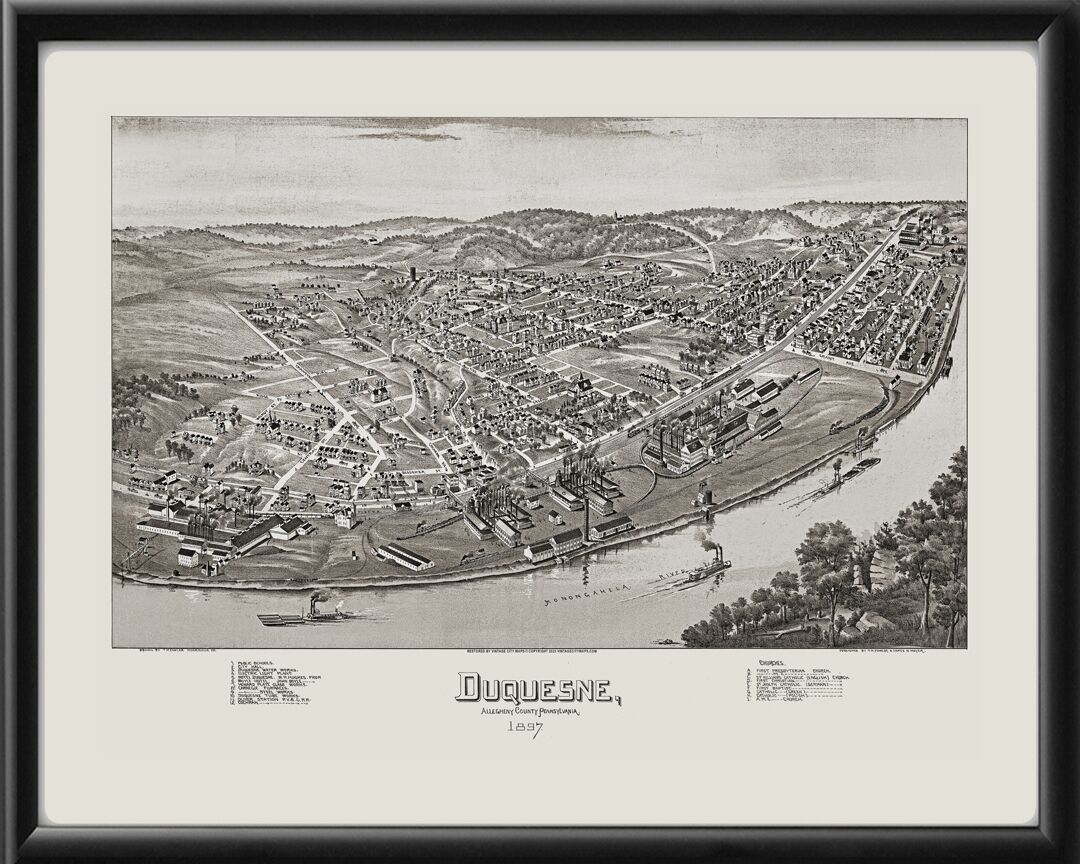 Duquesne PA 1897
