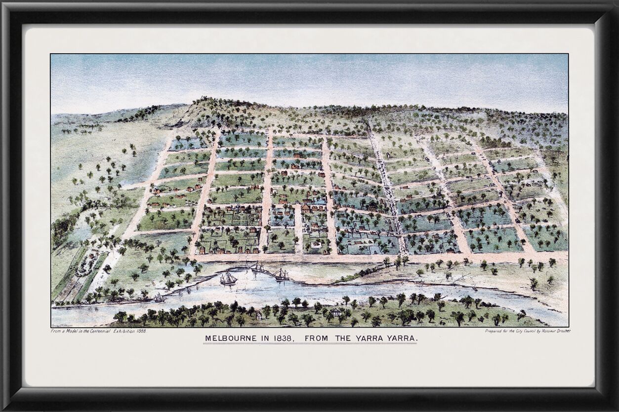 Melbourne AU 1838