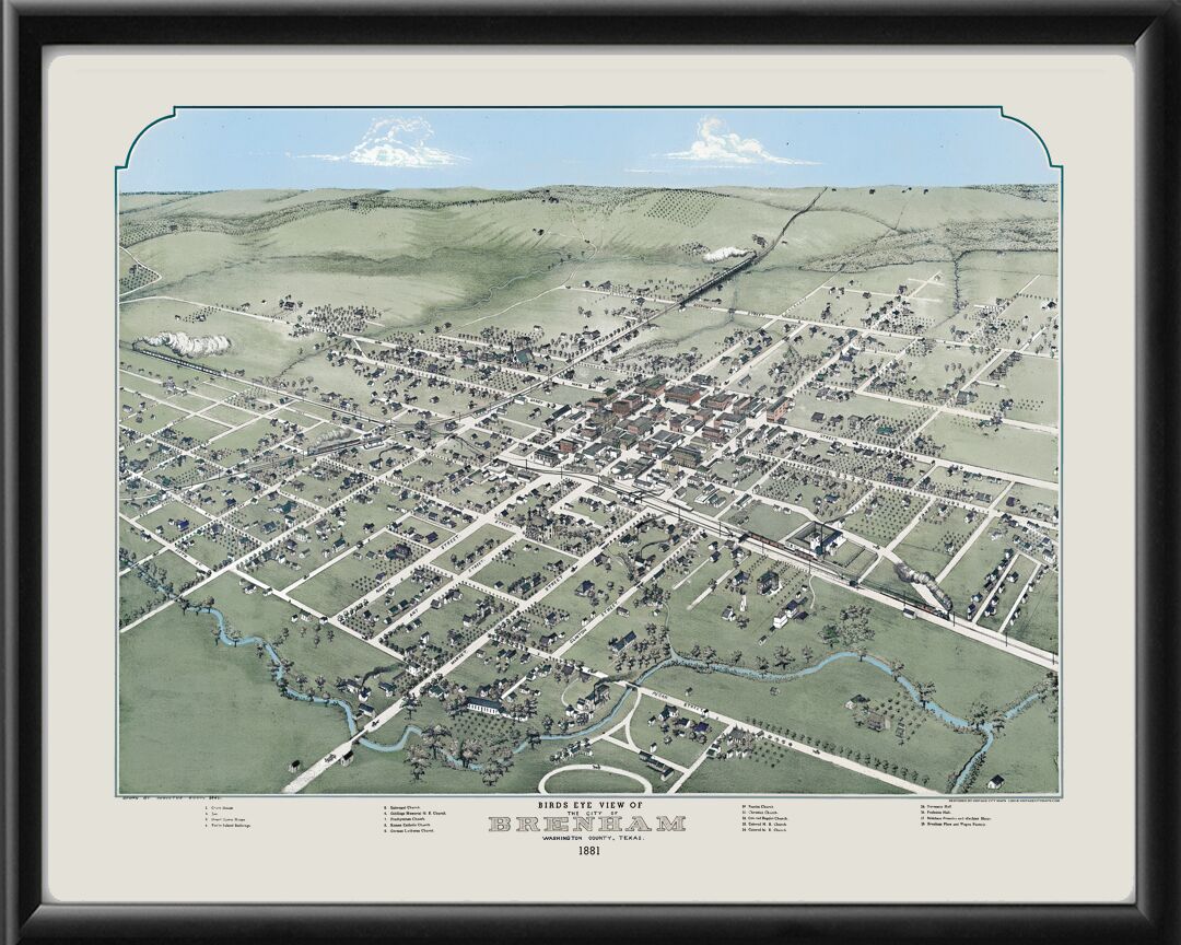 Brenham TX 1881