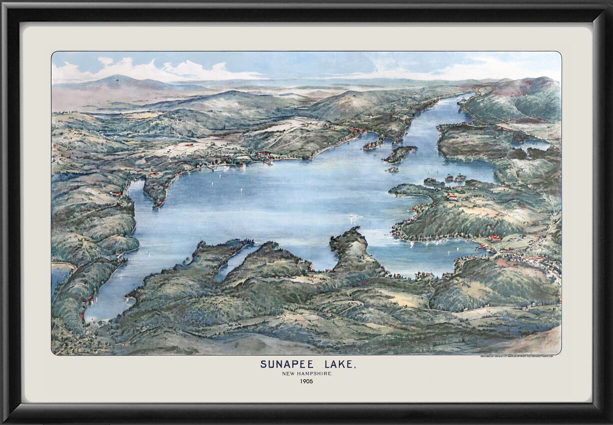 Sunapee Lake NH 1905
